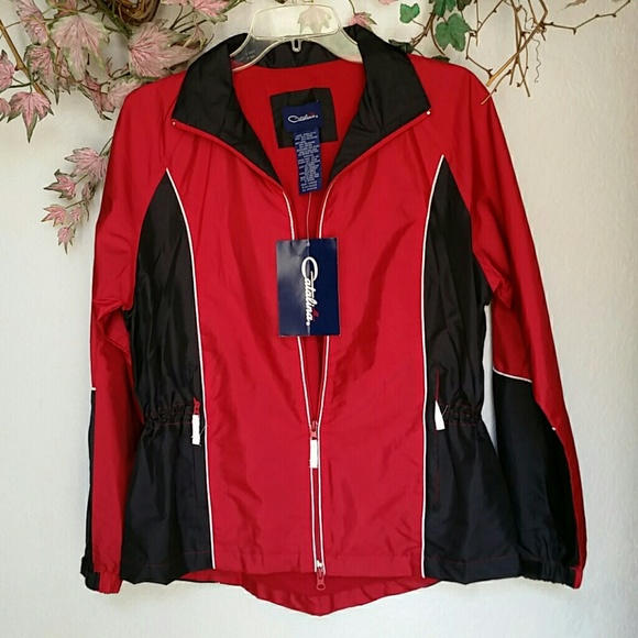 Catalina Jackets & Blazers - Womens Catalina Flash Red Active Jacket